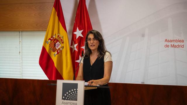 Manuela Bergerot, portavoz de Más Madrid en la Asamblea regional.