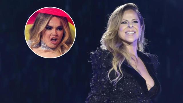 Melody en la 'Flag Parade' de la final de Eurovisión 2025 y Pastora Soler en el concierto de Cadena Dial en Tenerife en marzo de 2024.