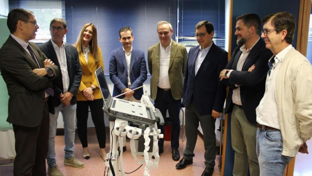 La consulta de Cardiología inaugurada en Villacañas (Toledo).