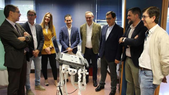 La consulta de Cardiología inaugurada en Villacañas (Toledo).