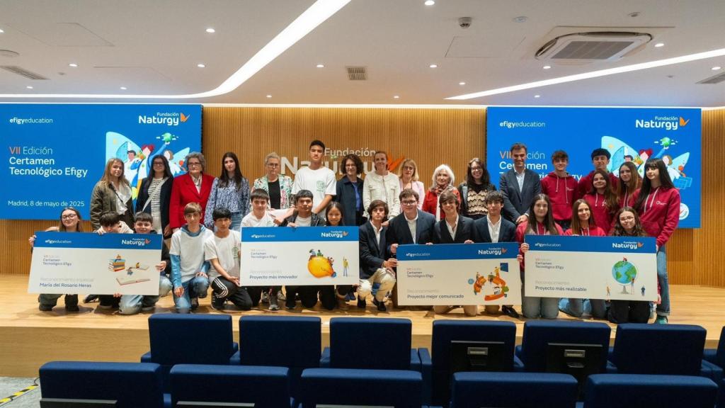 Fundación Naturgy anuncia los ganadores de la séptima edición del Certamen Tecnológico Efigy