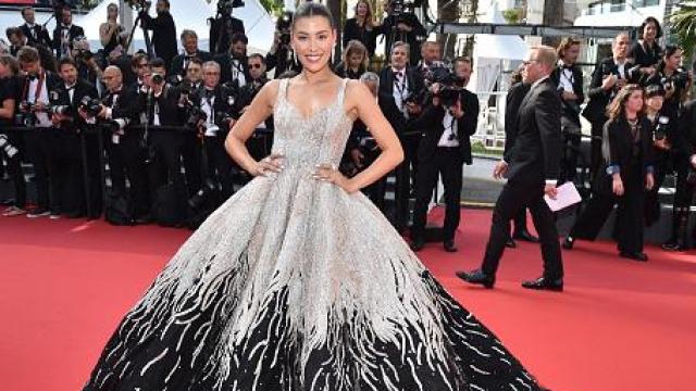 Michelle Salas en Cannes.