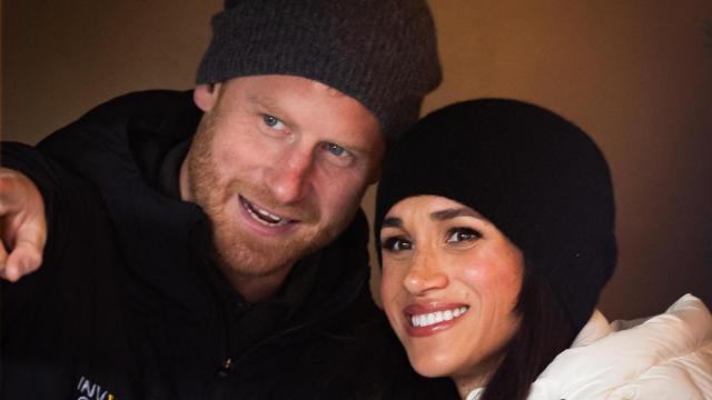Meghan Markle y el príncipe Harry, durante sus vacaciones en Vancouver en 2025.