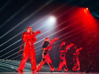 Red Sebastian, el representante de Bélgica en Eurovisión 2025.