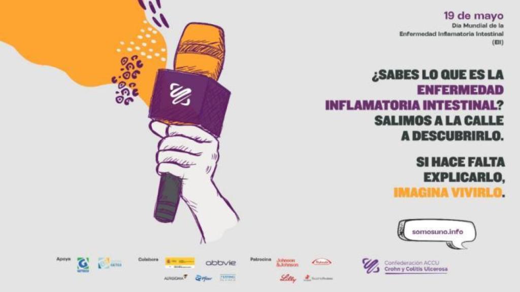 La Enfermedad Inflamatoria Intestinal sale a la calle: ACCU España lanza una campaña de impacto social por el Día Mundial de la EII