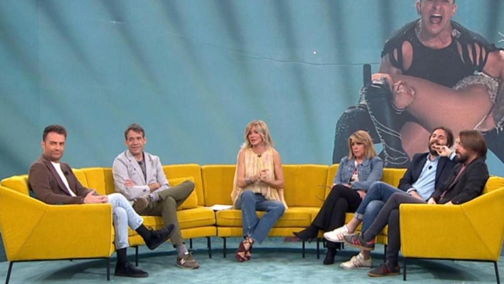 Colaboradores durante el programa de hoy.