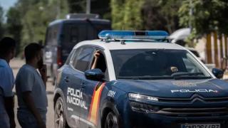 Un coche de la Policía Nacional