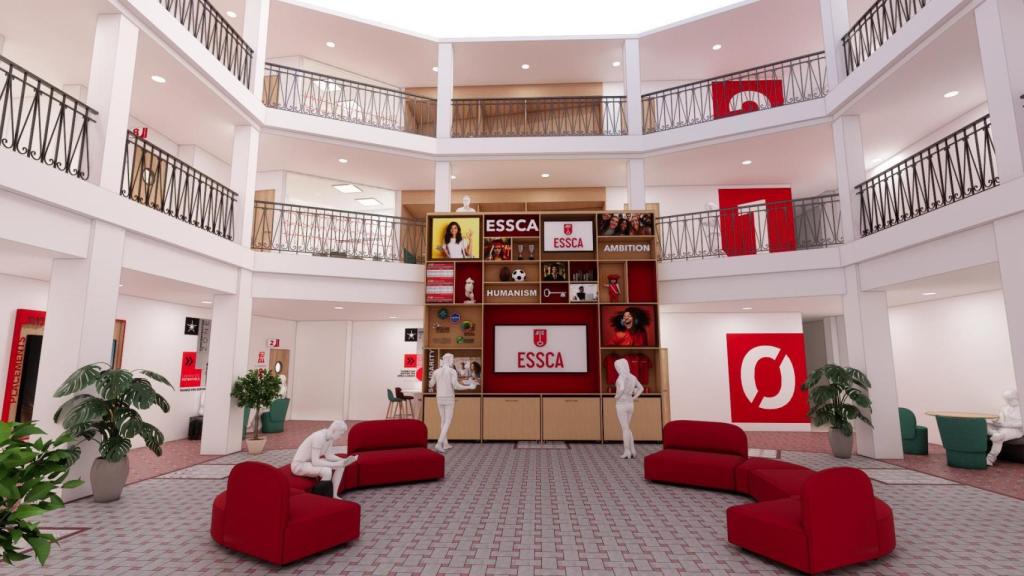 Así será el nuevo campus de ESSCA en Málaga, que estará operativo en septiembre.