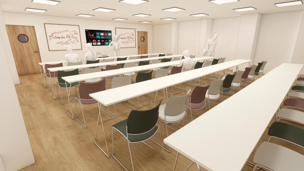 Una de las futuras instalaciones de ESSCA en Málaga.