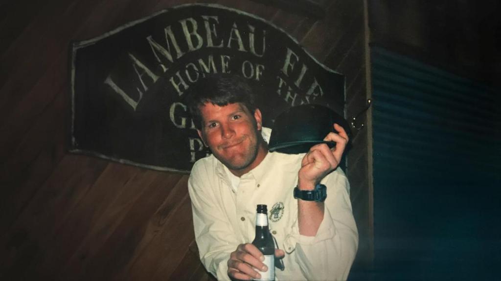 Una de las imágenes promocionales del documental de Netflix sobre Brett Favre