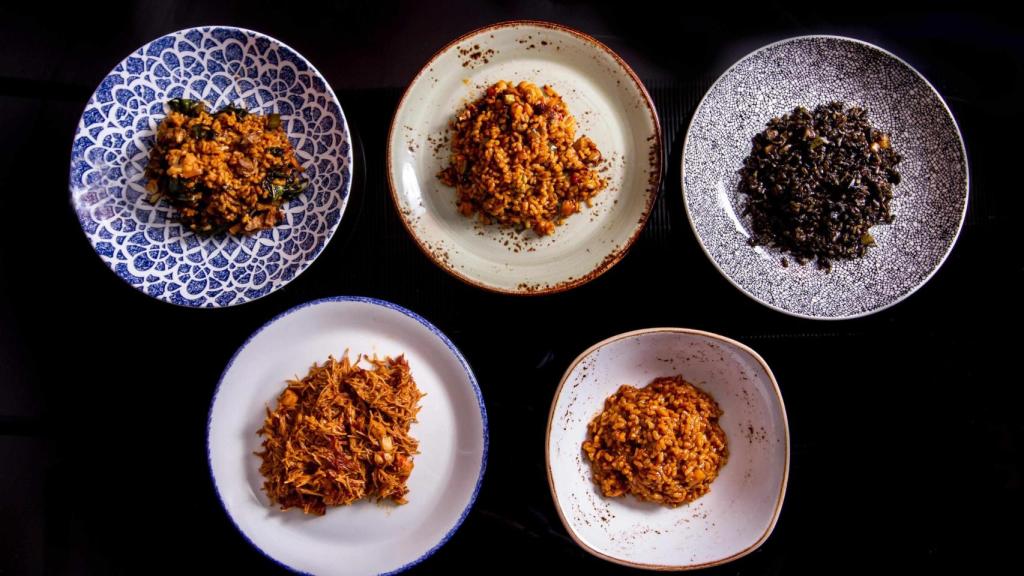 Los arroces de la Taberna del Gourmet.