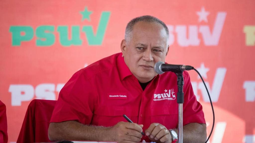 El número dos del chavismo, Diosdado Cabello, en una fotografía de archivo.