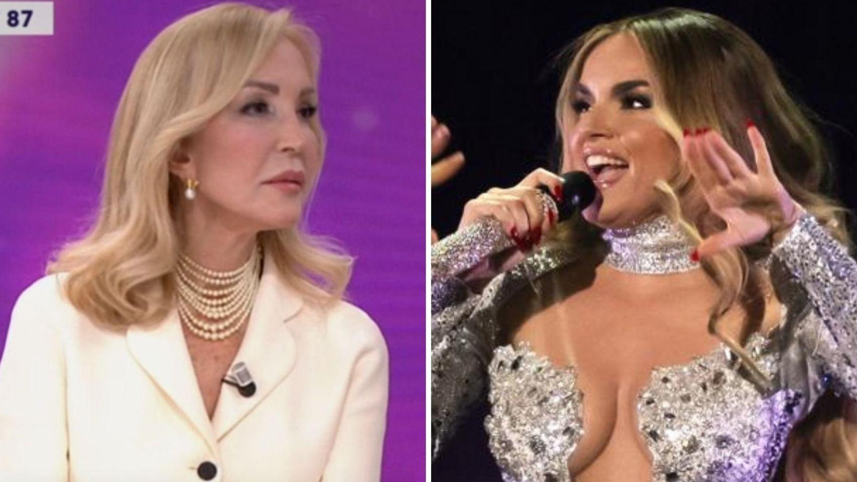 Carmen Lomana y Melody.