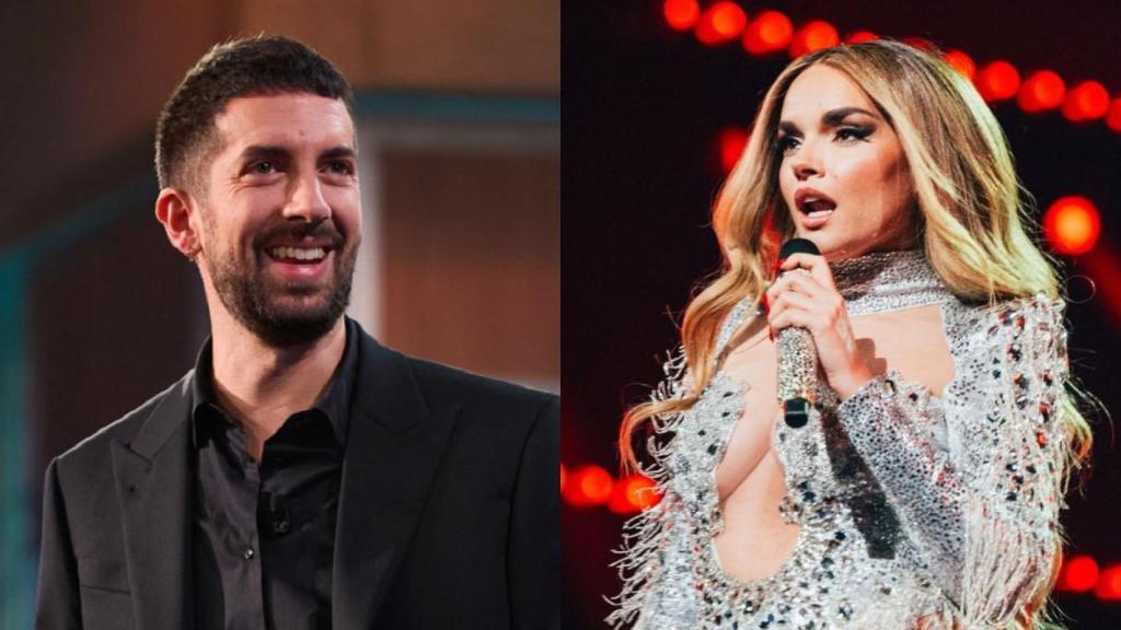 Melody y David Broncano.