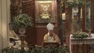 Declaraciones del obispo Reig Pla · Fuente: YouTube Carmelitas Descalzos Alba de Tormes.