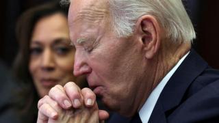 Imagen de archivo del expresidente de los Estados Unidos, Joe Biden, en la Sala Roosevelt de la Casa Blanca.
