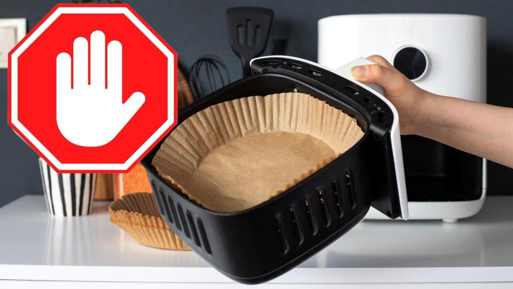 Si usas así el papel de horno, lo estás haciendo mal