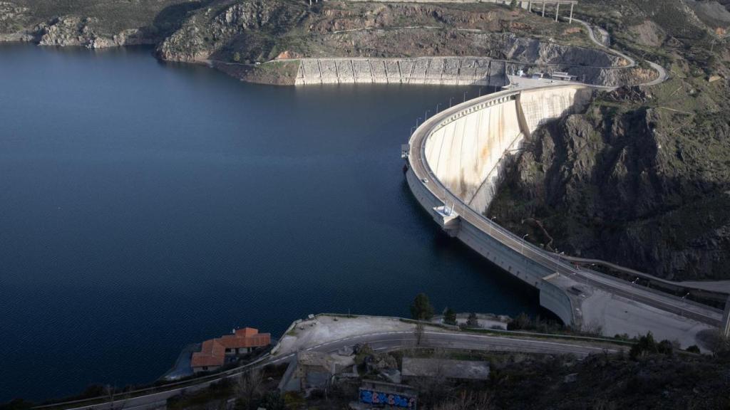 El embalse de El Atazar.