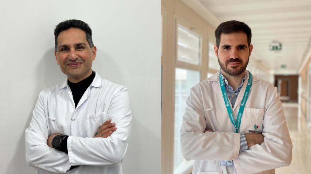 Doctores Amir Tarighpeyma y Jose Manuel Tapia Soriano.