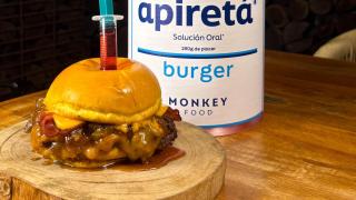 Nueva hamburguesa con sabor a Apiretal.
