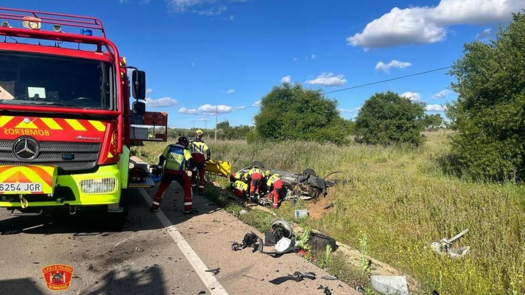 Rescate del segundo vehículo siniestrado.