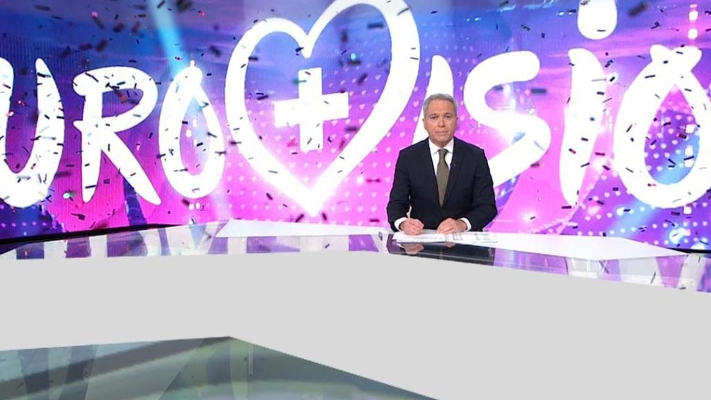 Vicente Vallés, en el 'Antena 3 Noticias 2' de este lunes.