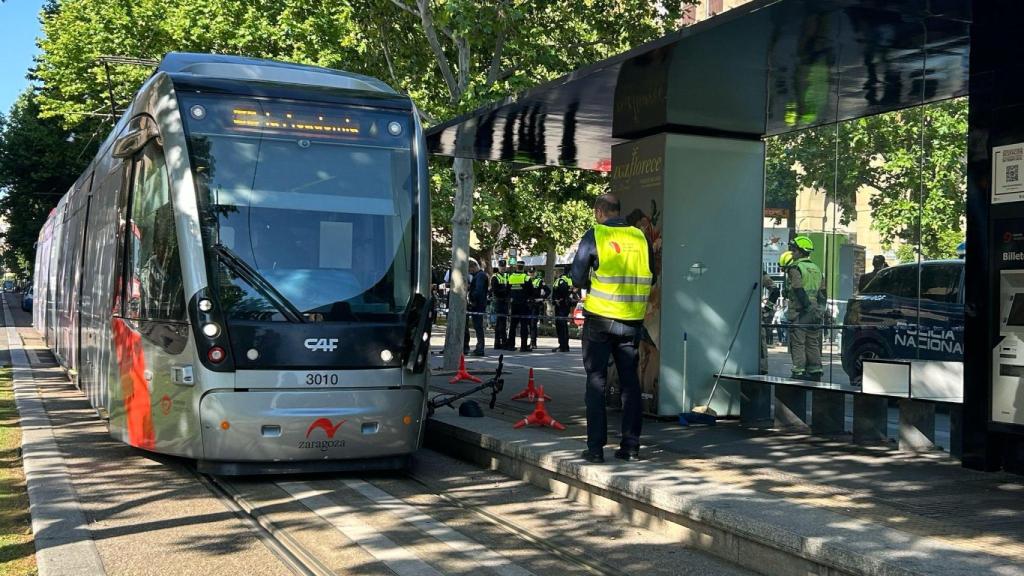 Atropello a un patinete en Zaragoza