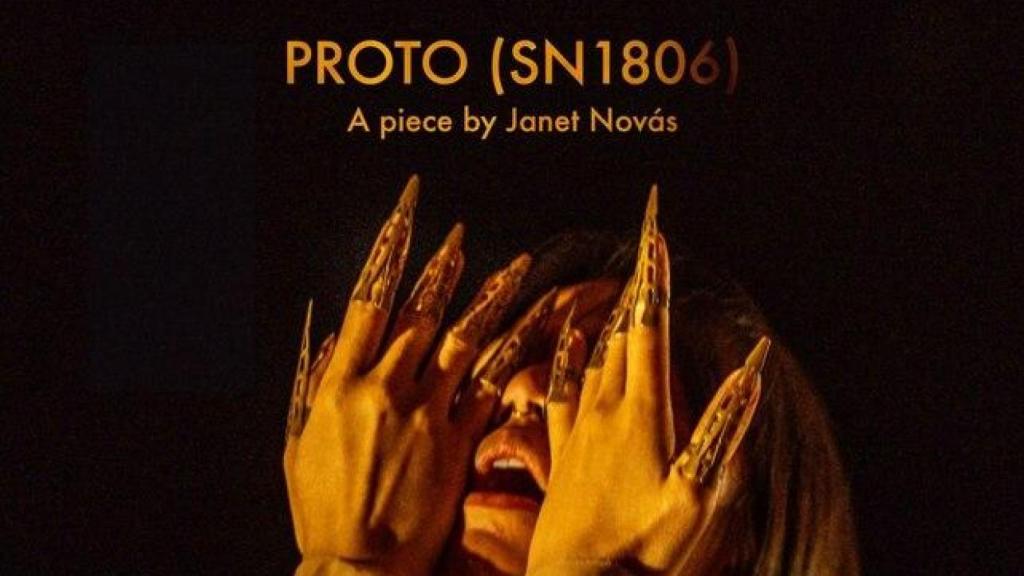 Cartel de la obra 'Proto (SN1806)'.