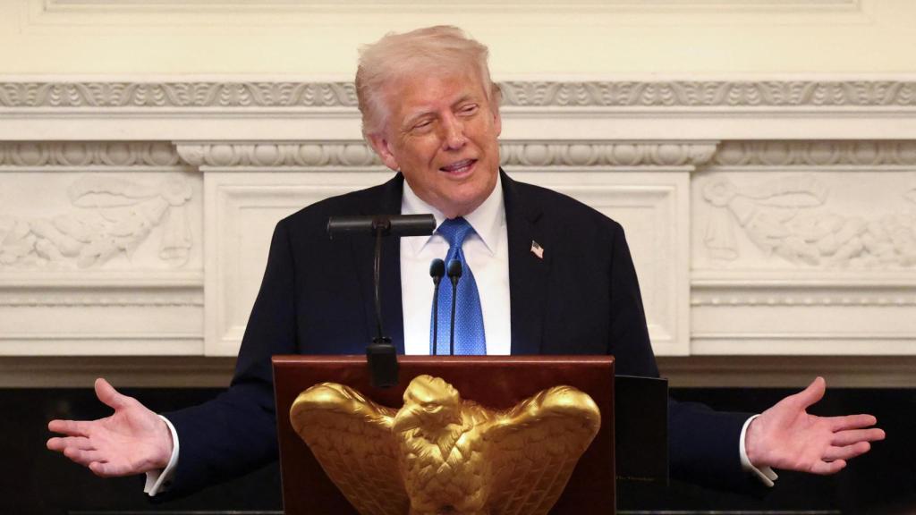 Trump este lunes en la Casa Blanca.