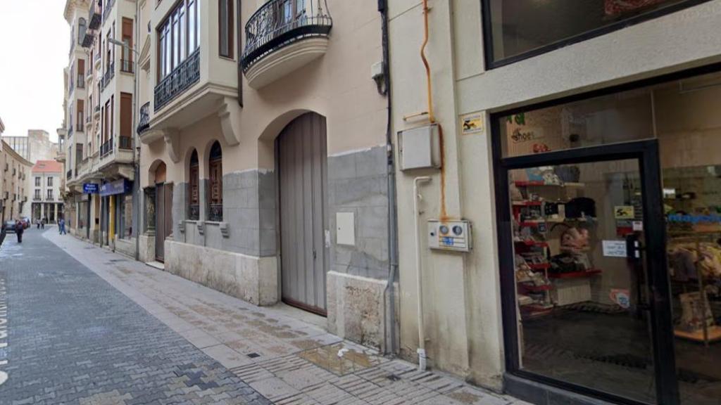 Calle Valentín Calderón de Palencia