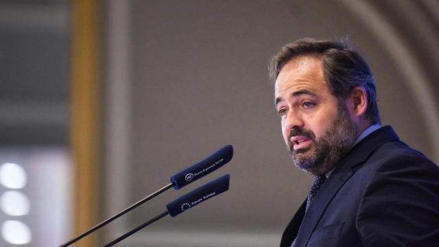 Paco Núñez, durante su intervención en el desayuno informativo de Nueva Economía Fórum.