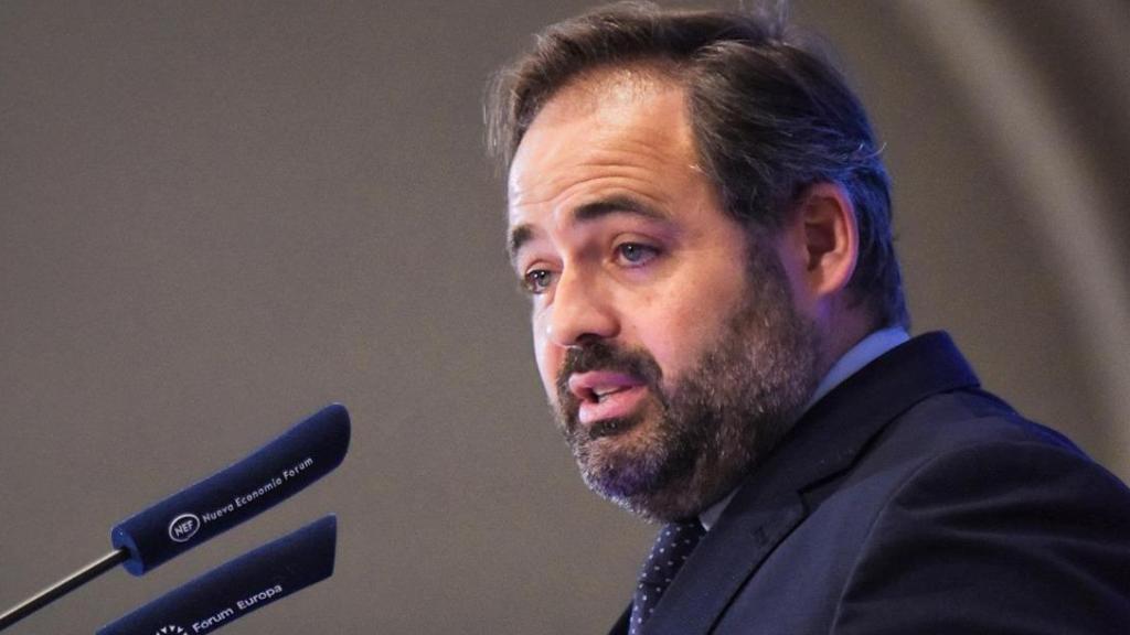 Paco Núñez, durante su intervención en el desayuno informativo de Nueva Economía Fórum.