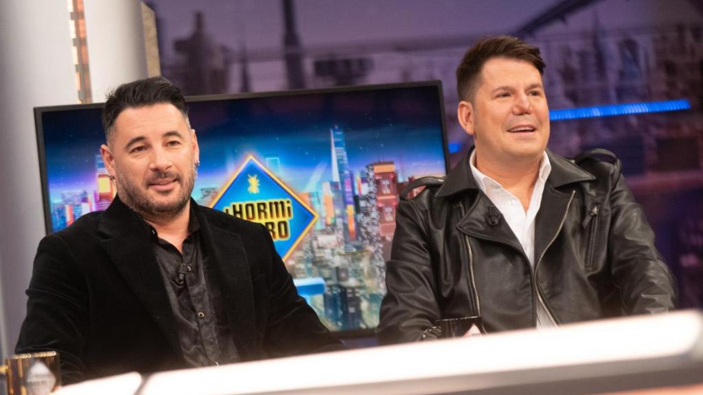 Andy y Lucas, en el plató de 'El Hormiguero', durante su última visita.
