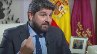 López Miras, entrevistado por La 7.