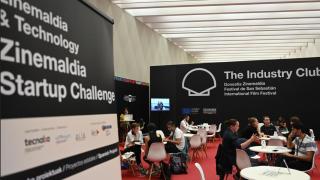 Punto de encuentro entre emprendedores e inversores organizado por Zinemaldia Startuup Challenge en la edición del Festival de San Sebastián de 2024.