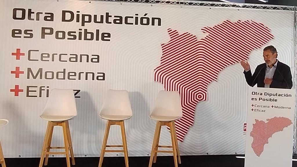 Vicente Arques durante su intervención.