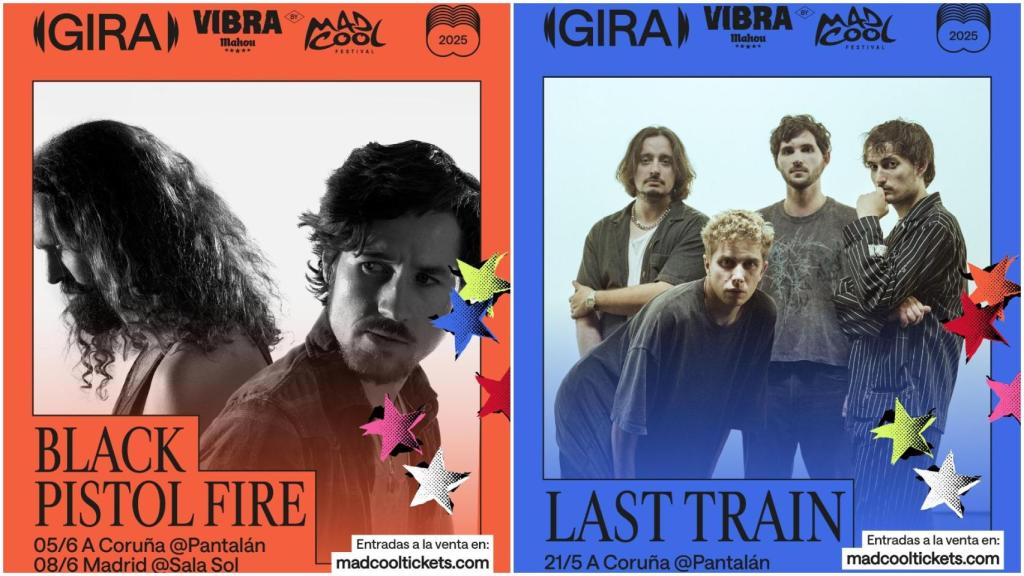La Gira Vibra Mahou by Mad Cool arranca en Galicia con dos conciertos en A Coruña.
