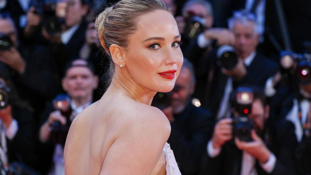 Jennifer Lawrence en el Festival de Cannes.