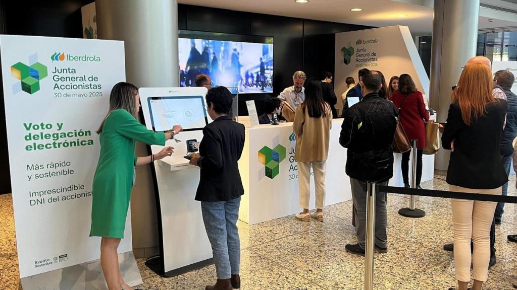 Apertura de los puntos de atención al accionista de Iberdrola
