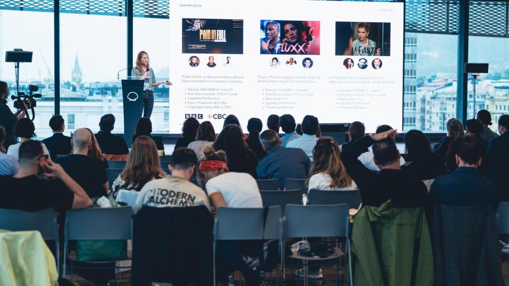 Un momento de la presentación de los proyectos emprendedores en la competición de startups del año pasado.