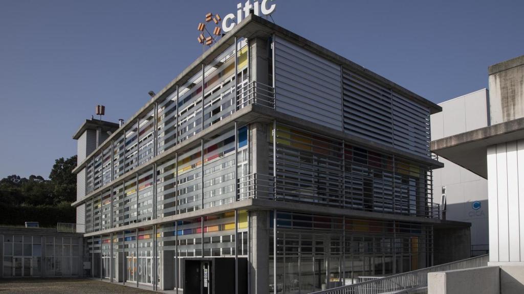 Edificio del Citic en el campus de Elviña de la Universidade da Coruña.