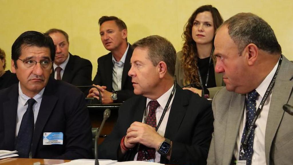 Acto de bienvenida de la Comisión de Recursos Naturales (NAT) del Comité de las Regiones, que se celebra en Palazzo Ferro Fini, en Venecia.