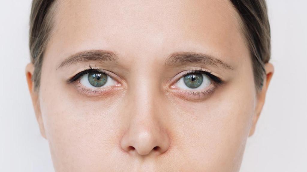 Imagen de archivo de la mirada de una mujer.