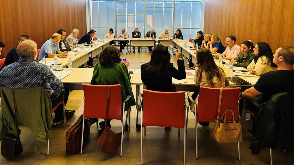 Mesa Sectorial de las Instituciones Sanitarias. Foto: JCCM.