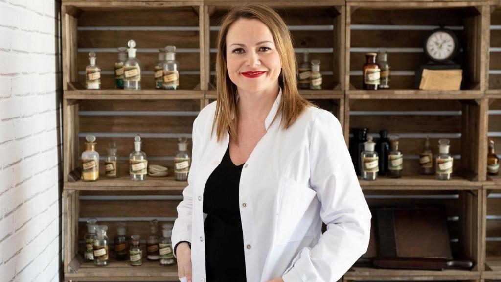 La farmacéutica Estíbaliz Lancha.