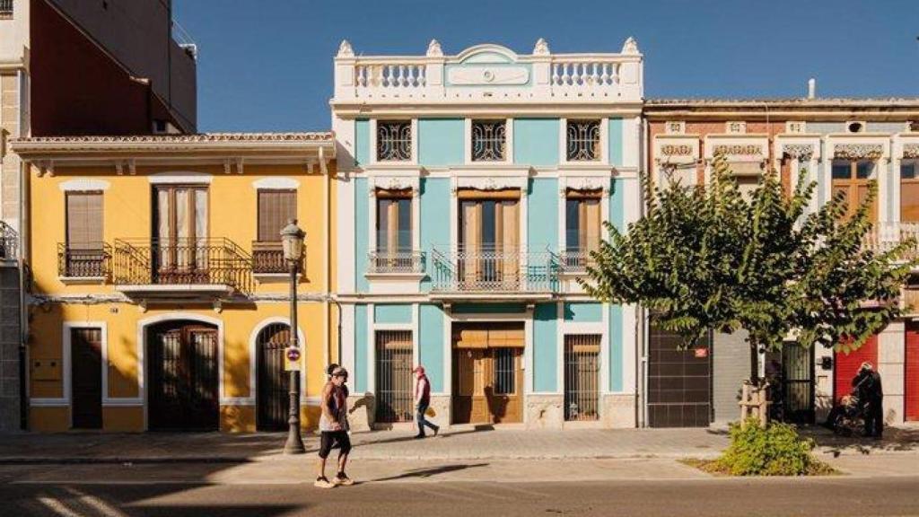 Viviendas en una zona turística en Valencia. Europa Press