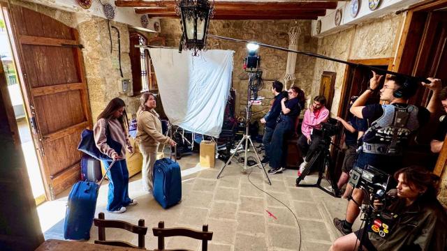 Rodaje de “Acordes en tu mano” en Maella (Zaragoza)