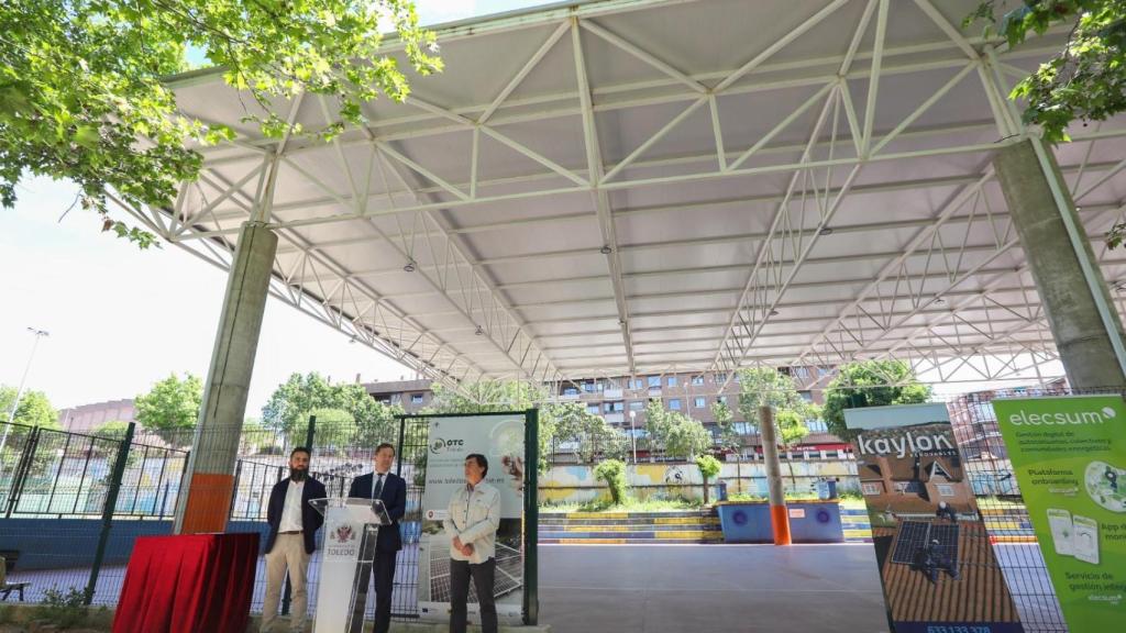 La cubierta en la que se instalarán los paneles solares.