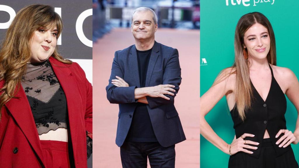 Lalachus, Ramón García y Ángela Fernández.