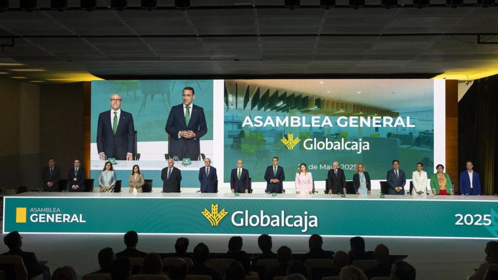 Otro momento de la Asamblea General de Globalcaja.